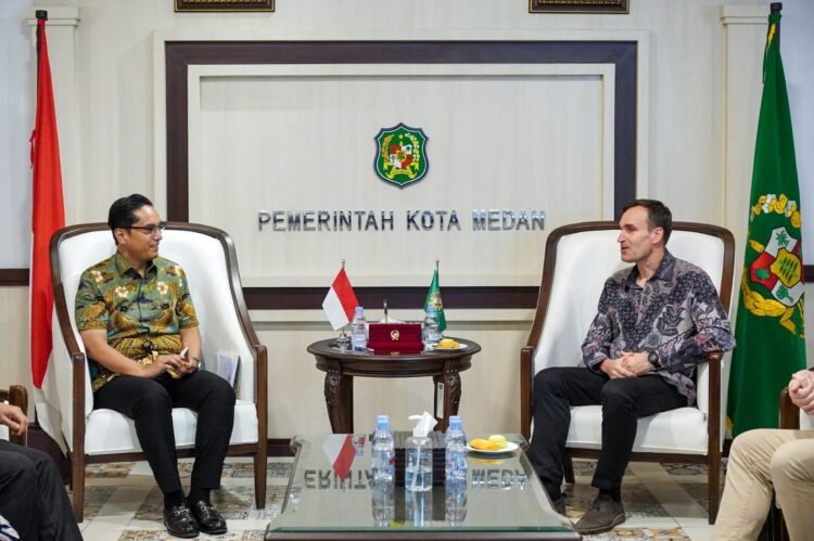 Terima Kunjungan Dubes Finlandia, Wali Kota Medan Paparkan Potensi Kota Medan