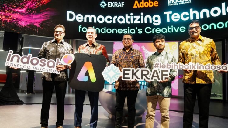Indosat, Adobe, dan Kemenekraf Kolaborasi Dorong Kreator Indonesia Manfaatkan AI