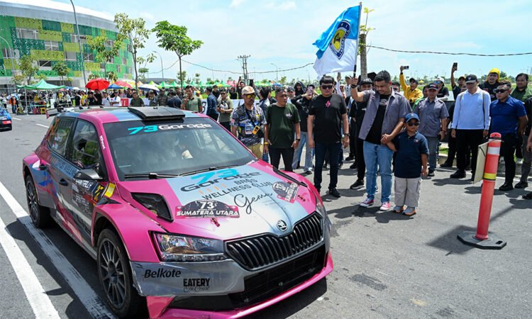 Bobby Nasution Saksikan Langsung Sprint Rally Sumut 2026, Dorong Regenerasi dan Ekosistem Balap Berkelanjutan
