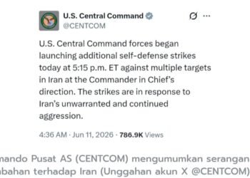 AS Kembali Serang Iran