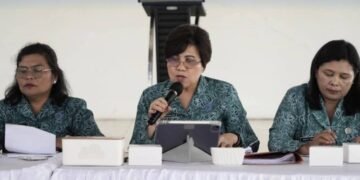 Optimalkan Persiapan Monitoring Desa Percontohan, TP PKK Kabupaten Karo Gelar Rakor Bersama Dewan Pembina  ​