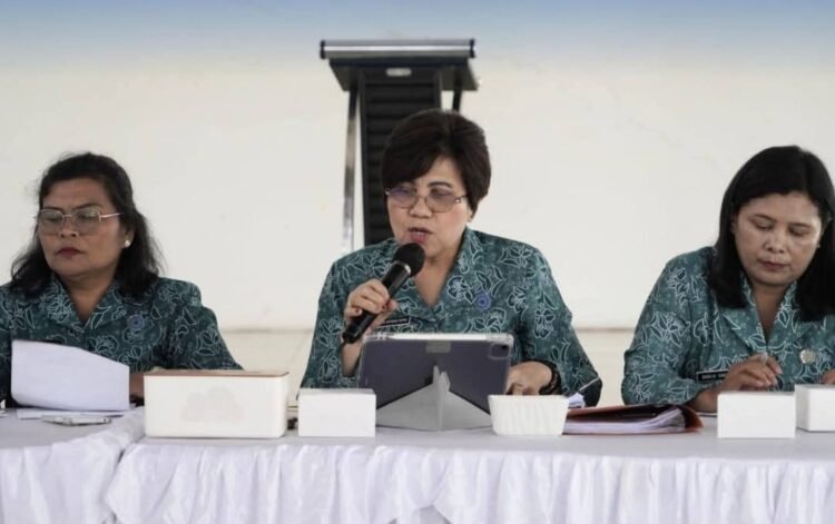 Optimalkan Persiapan Monitoring Desa Percontohan, TP PKK Kabupaten Karo Gelar Rakor Bersama Dewan Pembina  ​