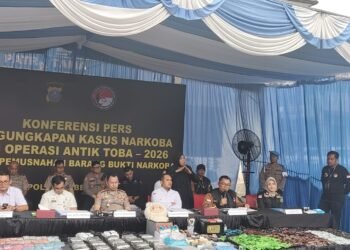 Pengungkapan Kasus Narkoba di Medan Melonjak 117 Persen, Polrestabes Sita 231 Kg Sabu