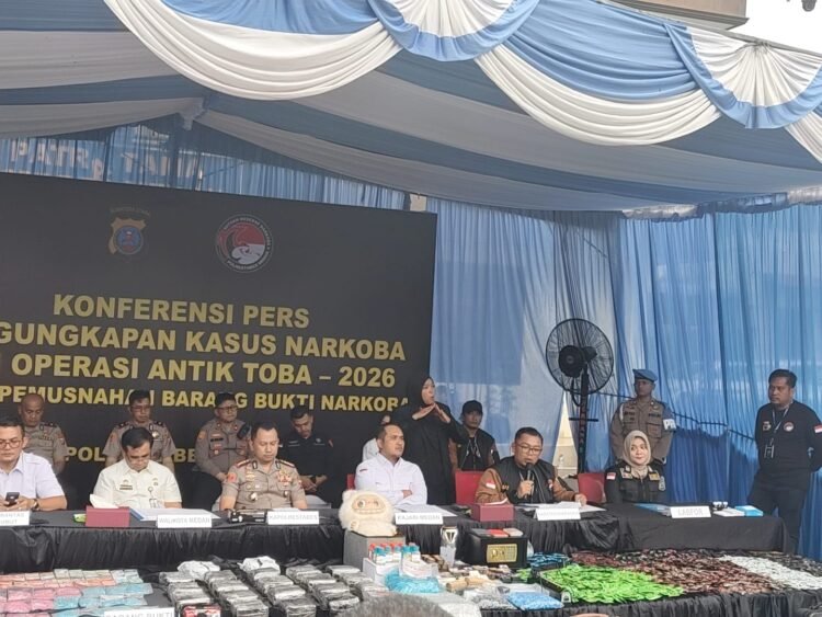 Pengungkapan Kasus Narkoba di Medan Melonjak 117 Persen, Polrestabes Sita 231 Kg Sabu