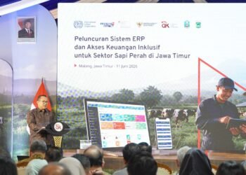 OJK dan ILO Luncurkan Sistem ERP untuk Permudah Akses Pembiayaan Peternak Sapi Perah di Jawa Timur