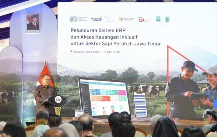 OJK dan ILO Luncurkan Sistem ERP untuk Permudah Akses Pembiayaan Peternak Sapi Perah di Jawa Timur