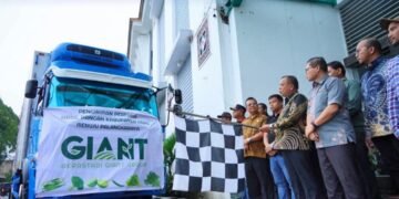 Implementasikan KAD: Bupati Karo Lepas Pengiriman 9 Komoditas Unggulan ke Palangkaraya