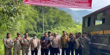 Antisipasi Pungli, Dinas Pariwisata Karo dan Polsek Berastagi Gelar Patroli Gabungan di Kawasan Wisata Doulu