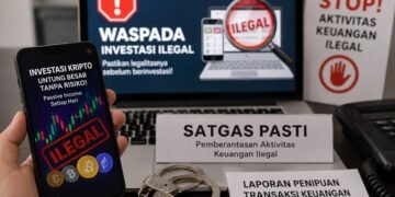 Satgas PASTI Hentikan 27 Gadai Swasta Ilegal dan 228 Pedagang Aset Digital Ilegal