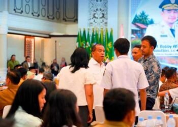 Bupati Karo Hadiri Rakor Monitoring dan Asistensi Penggunaan Dana TKD Tambahan di Provinsi Sumut