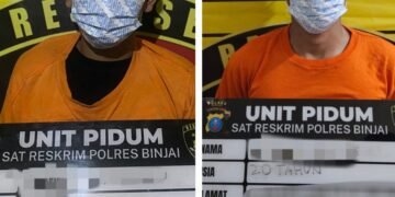 Dua Pembegal Pelajar di Binjai Dicokok Polisi