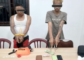 Polsek Berastagi Ungkap Kasus Sabu, Dua Tersangka Diamankan, Tiga Pengguna Diusulkan Rehabilitasi