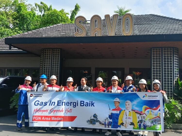 Instalasi Dipasang, PGN Resmi Salurkan Gas Bumi ke Restoran Savo Dine & Chill