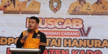Agra Reynold Gurning Nahkodai DPC Hanura Karo Periode 2025–2030