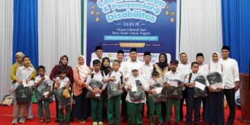 Lebaran Yatim dan Kelompok Difabel Bentuk Kepedulian Umat