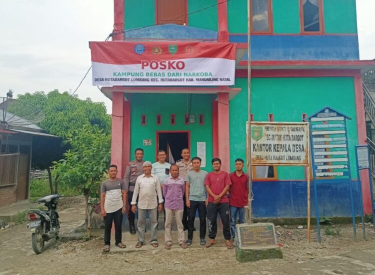 Desa Hutabargot Lombang Diusulkan Polres Madina Jadi Desa Bersinar Ke Polda Sumut