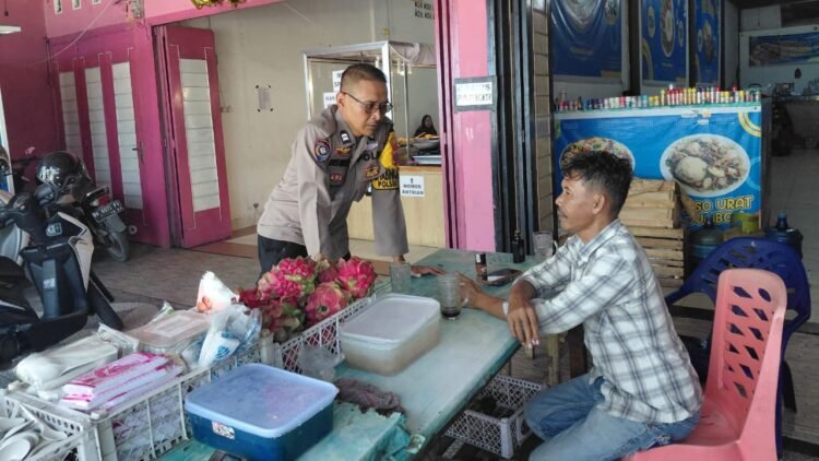 Bhabinkamtibmas Polsek Stabat Imbau Warga Waspada Curanmor