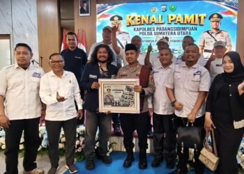 Kenal Pamit Kapolres Padangsidimpuan, JMSI Siap Menjalin Sinergi