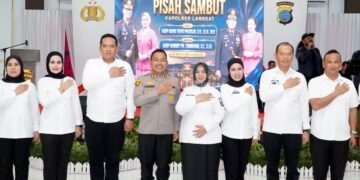 Plt. Bupati Tiorita Perkuat Sinergi Pemkab dan Polres Langkat di Momen Pisah Sambut Kapolres