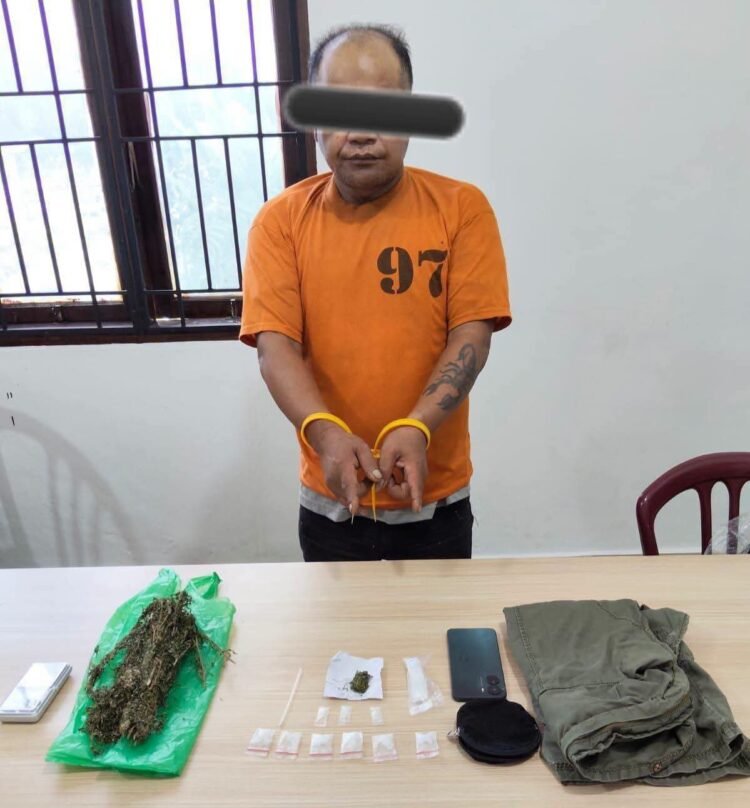 Simpan Ganja di Dua Lokasi, Petani di Karo Ditangkap Satres Narkoba