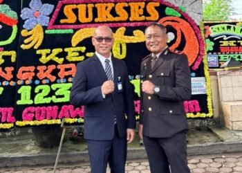 Sinergi Terjalin, BRI Panyabungan Hadiri Upacara HUT Bhayangkara ke-80