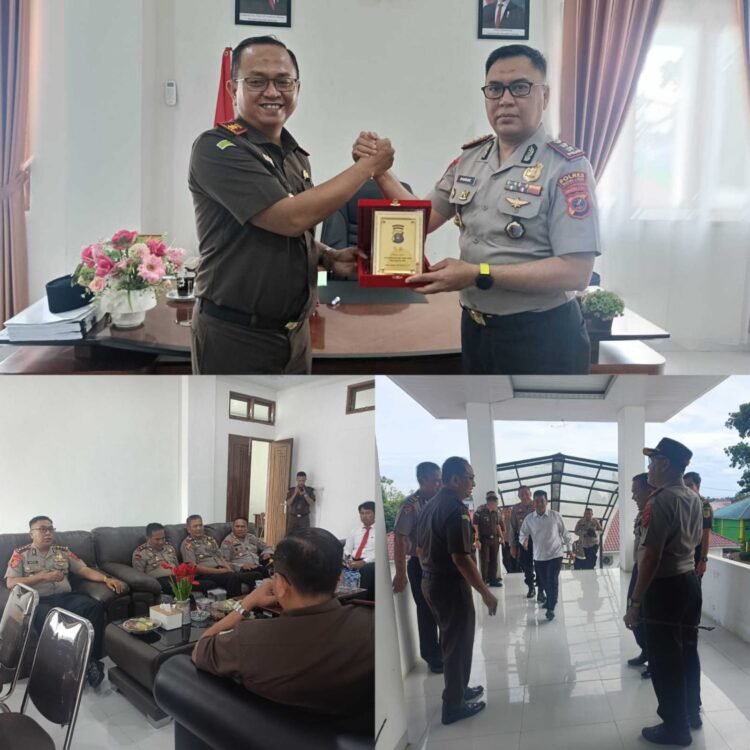 Kapolres Palas Bersama Jajaran silaturahmi ke Kajari Sibuhuan guna Perkuat Sinergitas