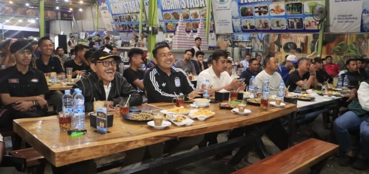 Kapolres Langkat Nobar Final Piala Dunia Bersama Masyarakat, Perkuat Sinergitas Melalui Kebersamaan