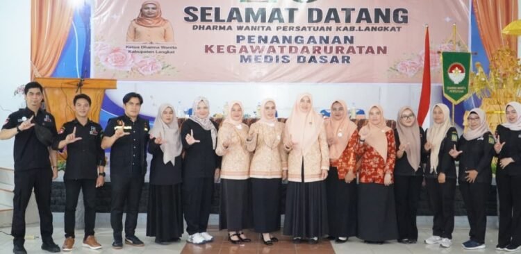 DWP Langkat Tingkatkan Kapasitas Anggota Melalui Pelatihan Penanganan Kegawatdaruratan Medis Dasar