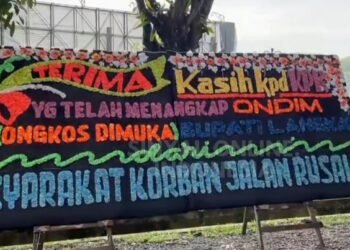 Imbas Penangkapan Ondim, Viral Video Papan Bunga ‘Ongkos Dimuka’