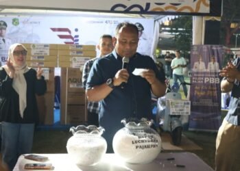 Kemeriahan Pesona Colorful Medan 2026: Bapenda Kota Medan Undi Hadiah Gebyar PBB dan Opsen PKB