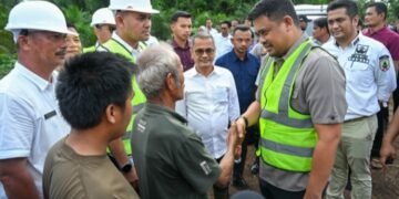Bobby Nasution Mulai Bangun SMKN 1 Gido, Relokasi Sekolah Langganan Banjir ke Lokasi yang Lebih Layak
