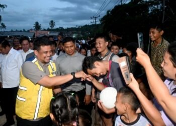 Pembangunan Jembatan Sungai Mo’awo Dimulai Tahun Ini, Bobby Nasution Ajak Warga Kawal Bersama