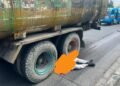 Pengemudi Ojol Tewas Terlindas Truk Tangki 