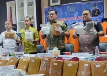 BNN Sumut Ungkap 3 Kasus, Tangkap 7 Tersangka dalam Sepekan