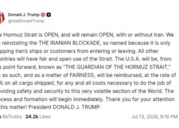 AS Kutip Kargo 20 Persen, Iran Memperingatkan AS untuk Tidak Ikut Campur di Selat Hormuz