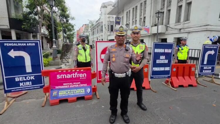 Ada Karnaval di Lapangan Merdeka Sebagian Jalan di Medan Ditutup