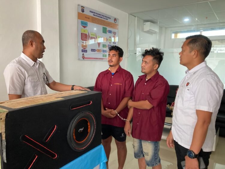 Diupah Rp 50 Juta, Hendak Dikirim ke Jambi, 25 Kg Sabu Disembunyikan di Speaker