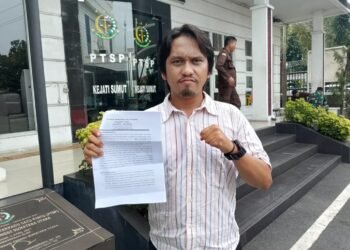GEMPA Sumut Laporkan Dugaan Korupsi Dana Hibah KPU Tanjungbalai ke Kejati Sumut