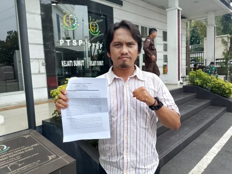 GEMPA Sumut Laporkan Dugaan Korupsi Dana Hibah KPU Tanjungbalai ke Kejati Sumut