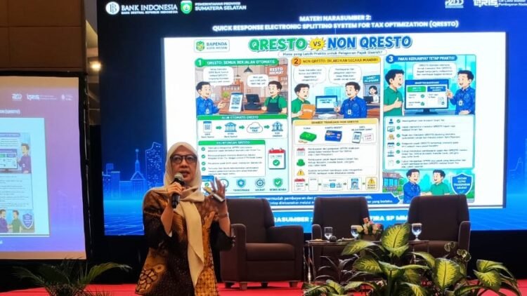 Bapenda Kota Medan Jadi Narasumber, QRESTO Tampil sebagai Best Practice pada Capacity Building TP2DD Regional Sumatera di Palembang
