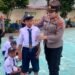 Polres Karo Berikan Penyuluhan Kamtibmas dan Tertib Lalu Lintas kepada Peserta MPLS