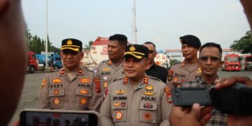Polda Sumut dan Polres Pelabuhan Belawan Pastikan Distribusi BBM ke SPBU Berjalan Lancar