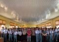 Sat Binmas Polres Karo Berikan Penyuluhan Harkamtibmas kepada Siswa Baru SMK GBKP Kabanjahe