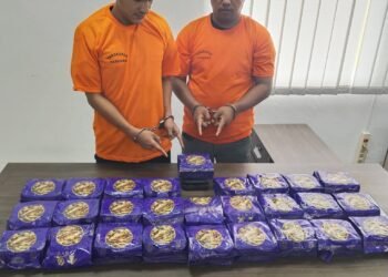 Dua Kurir Gagal Selundupkan 27 Kg Sabu ke Tangerang