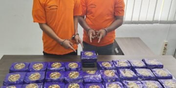 Dua Kurir Gagal Selundupkan 27 Kg Sabu ke Tangerang