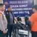 Polsek Delitua Tembak Spesialis Curanmor, Berulang Kali Beraksi di Medan Johor