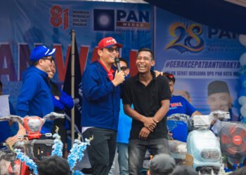 Apresiasi Gerak Jalan Santai, Wali Kota Medan Rico Waas Ajak Masyarakat dan Parpol Bersinergi Bangun Kota