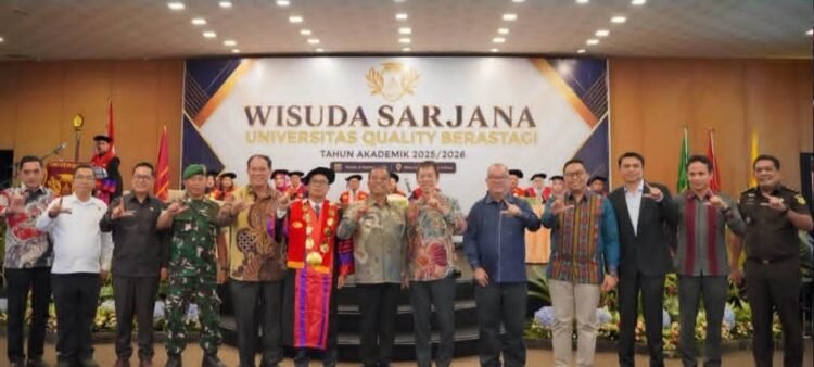 Bupati Karo Dorong Lulusan Universitas Quality Berastagi Jadi Generasi Inovatif dan Berintegritas