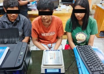 Dikendalikan 3 Wanita Rumah Penjual Narkoba Digerebek