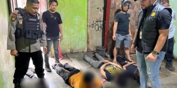 Dua Sarang Narkoba Mangkubumi Digerebek, Dua Pengedar dan Tujuh Pemakai Diciduk